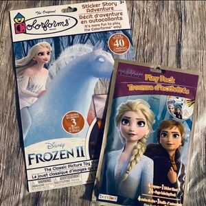 New Disney Frozen Sticker Story & Art Set Bundle